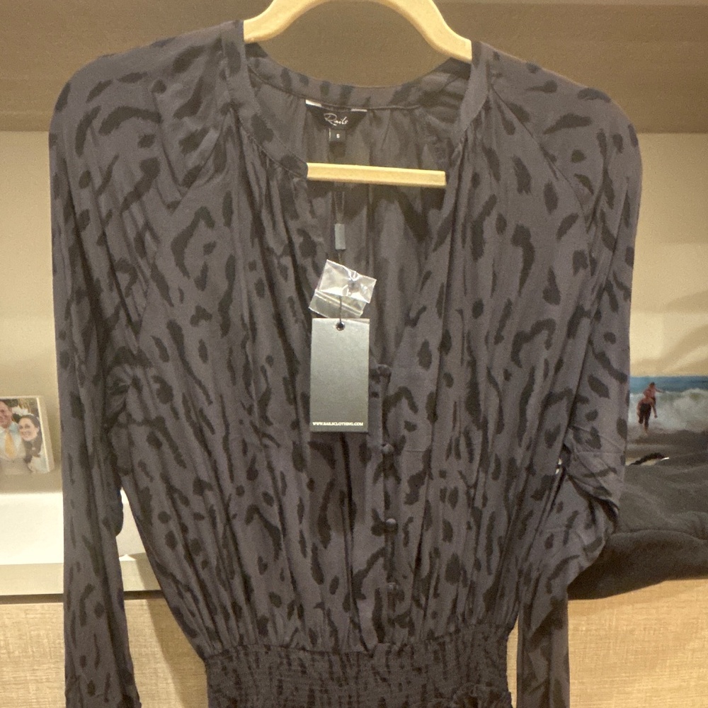 Rails black & grey dress